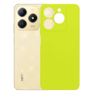 Чехол-накладка силиконовый для Realme C61 (лайм) ColorCover