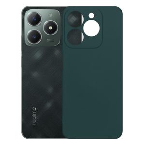 Чехол-накладка силиконовый для Realme C61 (темно-зеленый) ColorCover