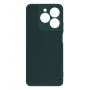 Чехол-накладка силиконовый для Realme C63 (темно-зеленый) ColorCover