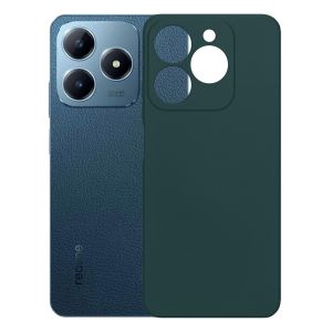 Чехол-накладка силиконовый для Realme C63 (темно-зеленый) ColorCover