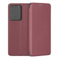 Чехол-книжка для Realme 14 5G / 14T 5G (темно-красный) Fashion Case