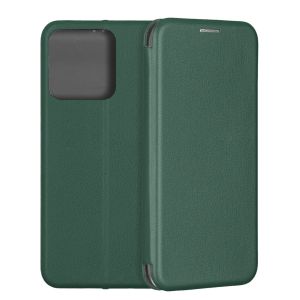 Чехол-книжка для Realme 15T (зеленый) Fashion Case