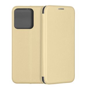 Чехол-книжка для Realme 15T (золотистый) Fashion Case