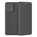 Чехол-книжка для Realme Note 50 (черный) Fashion Case