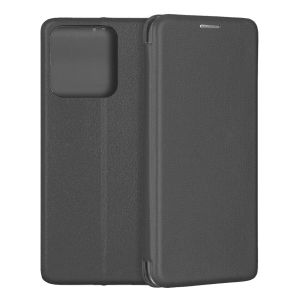 Чехол-книжка для Realme Note 50 (черный) Fashion Case