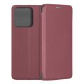 Чехол-книжка для Realme Note 50 (темно-красный) Fashion Case