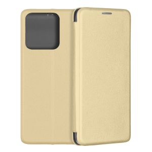 Чехол-книжка для Realme Note 50 (золотистый) Fashion Case