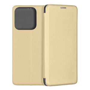 Чехол-книжка для Realme C63 (золотистый) Fashion Case