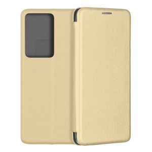 Чехол-книжка для Realme C75 (золотистый) Fashion Case
