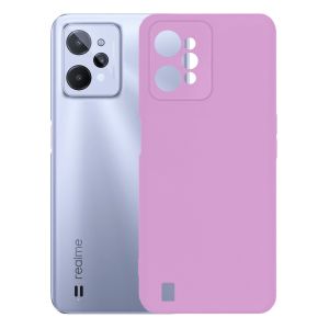 Чехол-накладка силиконовый для Realme C31 (фиолетовый) MatteCover