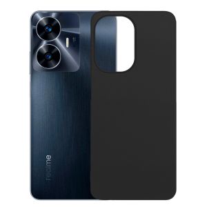 Чехол-накладка силиконовый для Realme C55 (черный) MatteCover