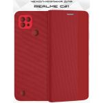Чехол-книжка для Realme C21 (красный) New Case