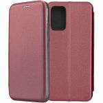 Чехол-книжка для Realme 8 5G (темно-красный) Fashion Case