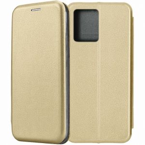 Чехол-книжка для Realme 9 Pro+ (золотистый) Fashion Case