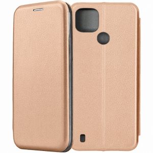 Чехол-книжка для Realme C21 (розовый) Fashion Case