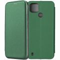 Чехол-книжка для Realme C21 (зеленый) Fashion Case