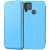 Чехол-книжка для Realme C25S (голубой) Fashion Case