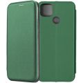 Чехол-книжка для Realme C25S (зеленый) Fashion Case
