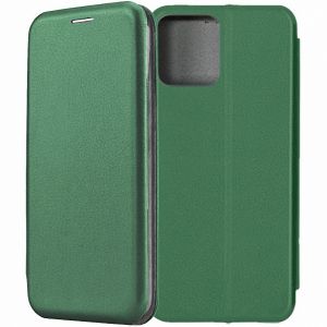 Чехол-книжка для Realme C30 (зеленый) Fashion Case