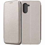 Чехол-книжка для Realme C33 (серый) Fashion Case