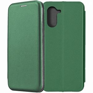 Чехол-книжка для Realme C33 (зеленый) Fashion Case