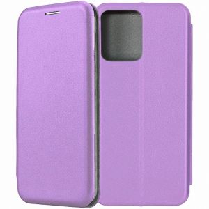 Чехол-книжка для Realme C35 (фиолетовый) Fashion Case