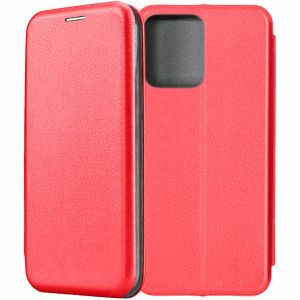 Чехол-книжка для Realme C35 (красный) Fashion Case