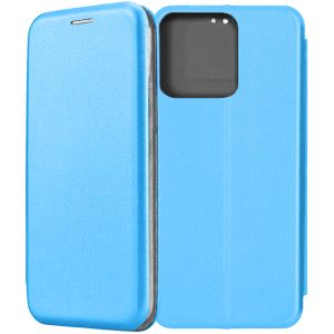 Чехол-книжка для Realme C53 (голубой) Fashion Case