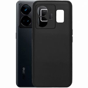 Чехол-накладка силиконовый для Realme GT3 (черный) MatteCover
