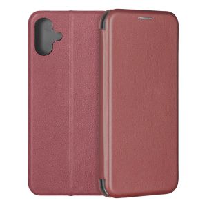 Чехол-книжка для Samsung Galaxy A06 A065 (темно-красный) Fashion Case