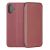 Чехол-книжка для Samsung Galaxy A06 A065 (темно-красный) Fashion Case