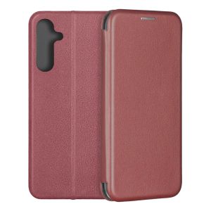 Чехол-книжка для Samsung Galaxy A16 A165 (темно-красный) Fashion Case