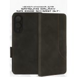 Чехол-книжка для Samsung Galaxy S25 Edge S937 (черный) MSCase