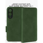 Чехол-книжка для Samsung Galaxy S25 Edge S937 (зеленый) MSCase