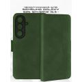 Чехол-книжка для Samsung Galaxy S26 S942 (зеленый) MSCase