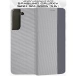 Чехол-книжка для Samsung Galaxy S22+ S906 (серый) New Case