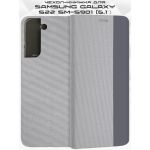 Чехол-книжка для Samsung Galaxy S22 S901 (серый) New Case