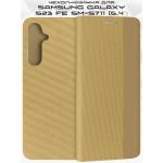 Чехол-книжка для Samsung Galaxy S23 FE S711 (золотистый) New Case