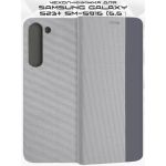 Чехол-книжка для Samsung Galaxy S23+ S916 (серый) New Case