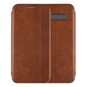 Чехол-книжка для Samsung Galaxy S10 G973 (коричневый) Retro Case