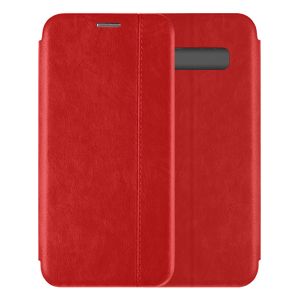 Чехол-книжка для Samsung Galaxy S10 G973 (красный) Retro Case