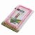 Чехол-бампер силиконовый для Samsung Galaxy Note 4 N910 (розовый с прозрачным)