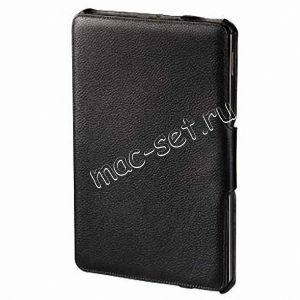 Чехол-книжка кожаный для Samsung Galaxy Tab 3 7.0 T210 / T211 (черный)