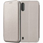 Чехол-книжка для Samsung Galaxy A01 A015 (серый) Fashion Case
