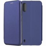 Чехол-книжка для Samsung Galaxy A01 A015 (синий) Fashion Case