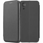 Чехол-книжка для Samsung Galaxy A03 Core A032 (черный) Fashion Case