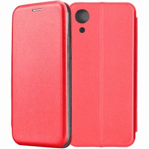 Чехол-книжка для Samsung Galaxy A03 Core A032 (красный) Fashion Case