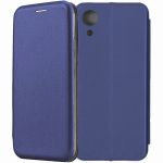 Чехол-книжка для Samsung Galaxy A03 Core A032 (синий) Fashion Case
