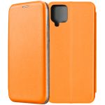 Чехол-книжка для Samsung Galaxy A12 A125 / A127 (оранжевый) Fashion Case