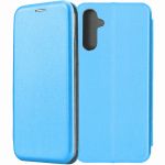 Чехол-книжка для Samsung Galaxy A14 A145 (голубой) Fashion Case